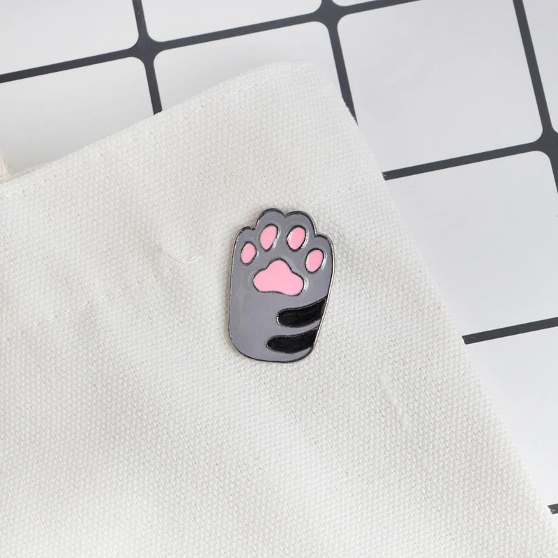 Cat Kitten Paws Enamel pins