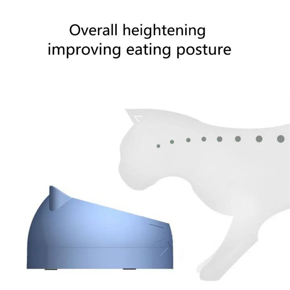 Bowl To Protect The Cervical Spine 15 Degree Oblique Mouth Pet
