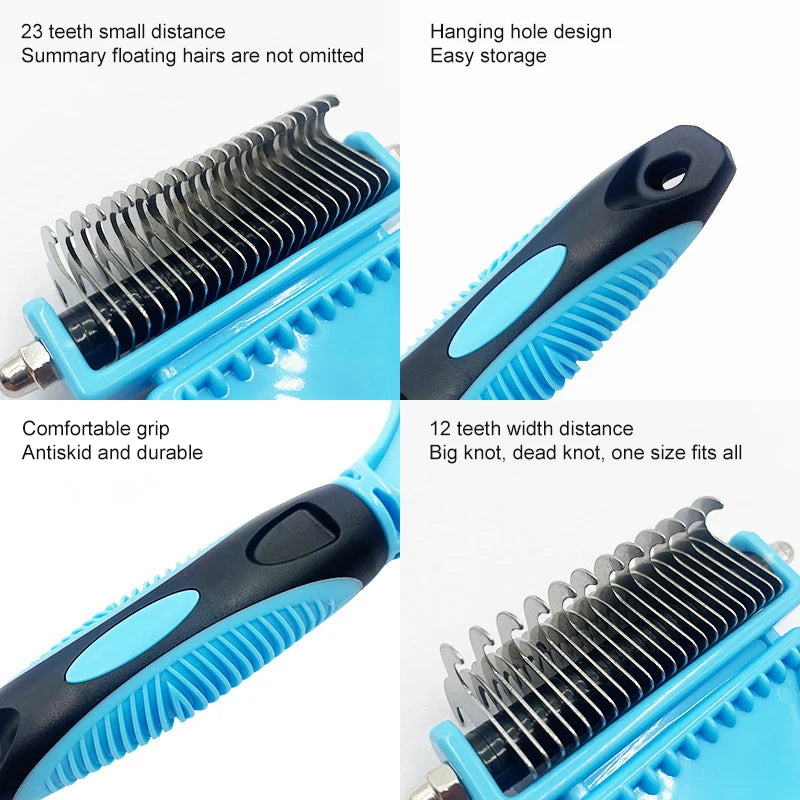 Cat Removal Hairs Comb Brush