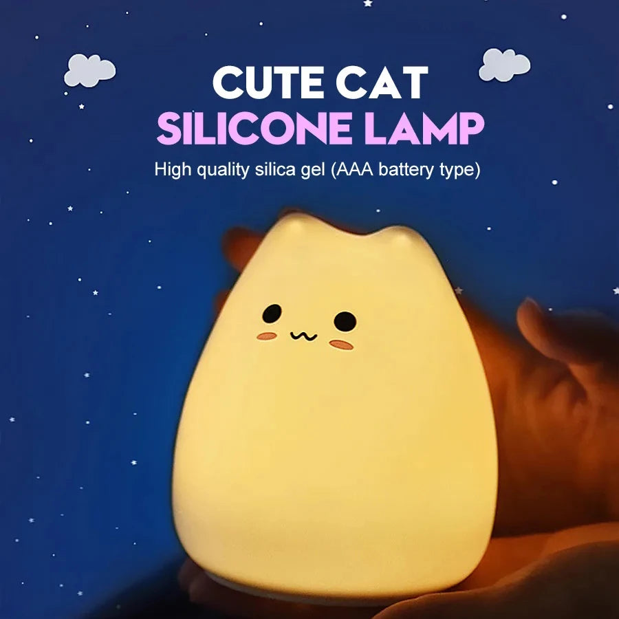 Silicone Touch Sensor LED Night Light