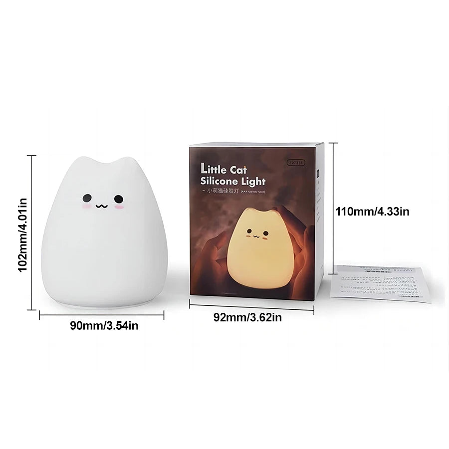 Silicone Touch Sensor LED Night Light