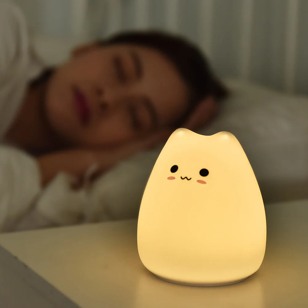 Silicone Touch Sensor LED Night Light