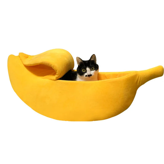 Banana Cat Bed House