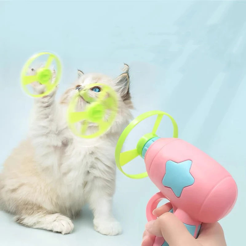 Automatic Frisbee Cat Toys