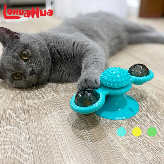 Funny Massage Rotatable Cat Toys