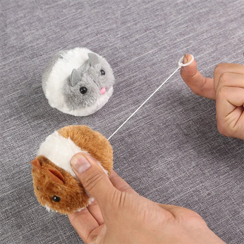 Safety Plush Little Mouse Interactive Toy Gift