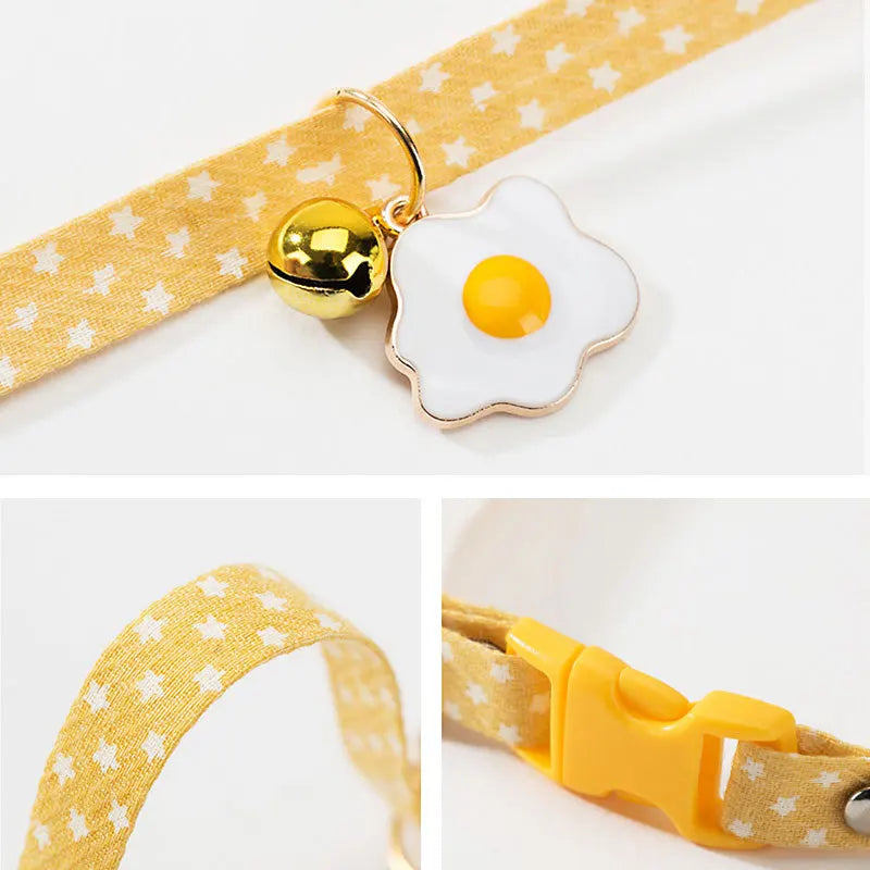 Adjustable Kitten Collar with Bell Cut