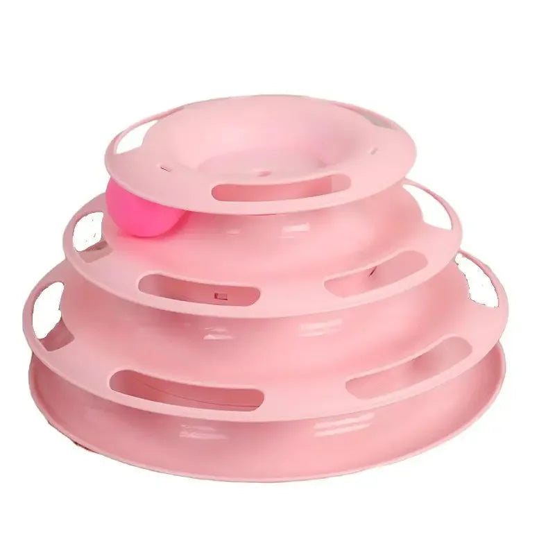 Intelligence Triple Play Disc Cat Toy